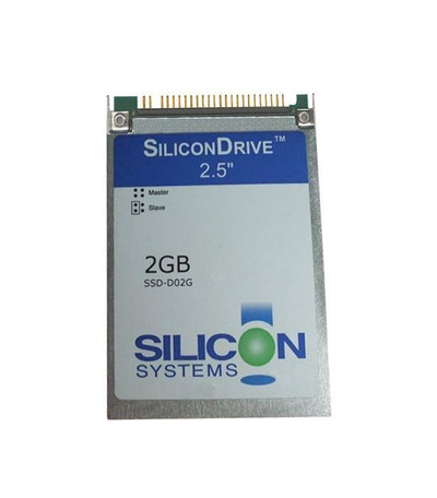 SSD-D02G-3150 - Silicon Systems 2GB ATA/IDE 2.5" Internal SSD