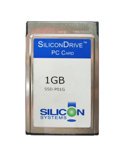 SSD-P01G-3500 - Silicon Systems 1GB ATA PC Card Type II SSD