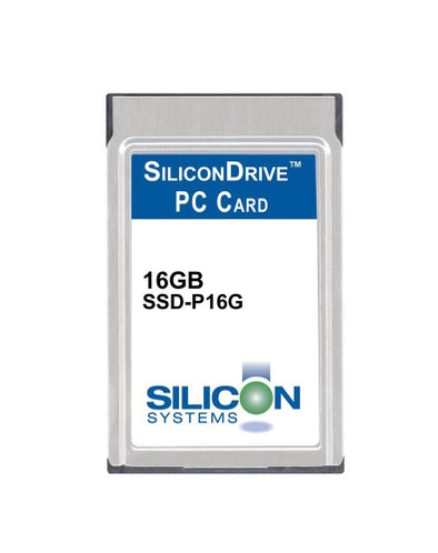 SiliconSystems SiliconDrive 16GB ATA PC Card Type II Internal Solid State Drive for Servers