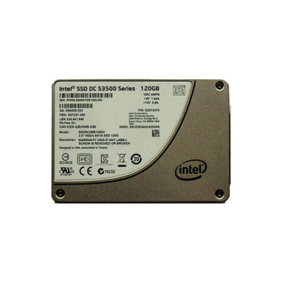 Intel SSDSC2BB120G4 DC S3500 120GB SSD SATA 6Gbps AES-256 PLP 2.5-inch