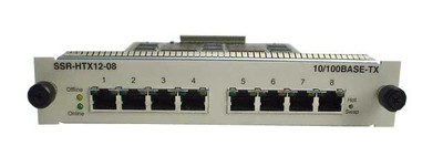 SSR-HTX12-08 - Enterasys Networks 8-Port 10/100Base-TX RJ45 4MB Module