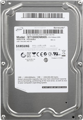 ST1000DM005 - Seagate 1TB 7200RPM SATA 32MB 3.5" HDD