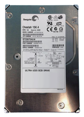 ST336754LW - Seagate 36.7GB 15000RPM Ultra320 SCSI 3.5" HDD