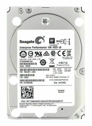Seagate ST900MM0128 Enterprise Performance 900GB SAS Hard Drive