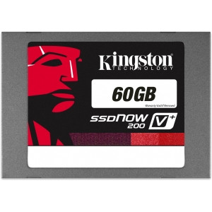 Kingston SSDNow V+200 Series 60GB MLC SATA 6Gbps 2.5 SSD, compatible with servers, internal solid state drive