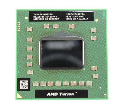 TMZM86DAM23GG AMD Turion X2 ZM-86 Dual-Core 2.40GHz 2MB L2 Cache Socket S1 Mobile Processor