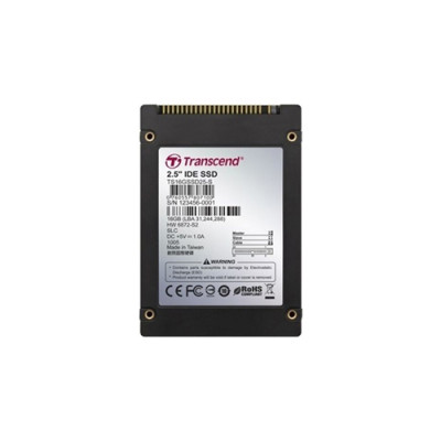TS16GSSD25-S - Transcend 16GB SLC PATA 44-Pin 2.5" SSD