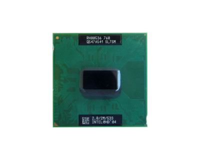 Toshiba Intel Pentium M 760 2.00GHz Processor for Socket H-PBGA479 PPGA478 - Compatible with Various Laptops