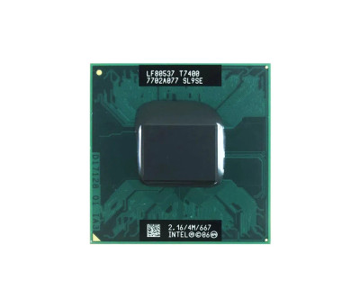 Toshiba 2.16GHz Intel Core 2 Duo T7400 Processor for PBGA479/PPGA478 - Dual Core CPU for Laptop - V000070390