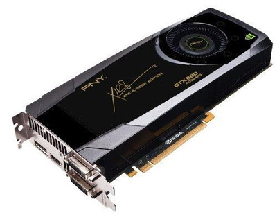 PNY GeForce GTX 680 4GB GDDR5 PCI Express 3.0 Graphics Card for Dual DVI/HDMI/DisplayPort - VCGGTX6804XPB-A1