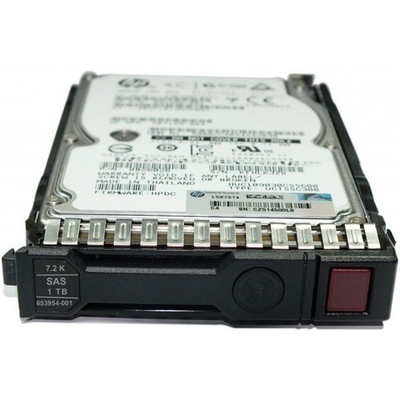 HPE 653954-001 1tb 7200rpm Sas 6gbps 2.5inch Sff Sc Midline Hot Swap Hard Drive With Tray For Proliant Gen8 And Gen9 Servers