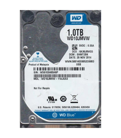 WD10JMVW - Western Digital 1TB 5400RPM USB 3.0 2.5" External HDD