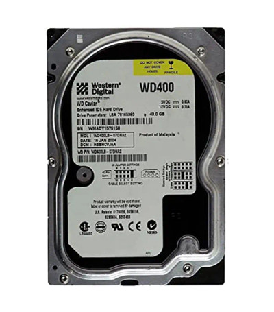 WD400LB - Western Digital 40GB 7200RPM EIDE 2MB 3.5" HDD