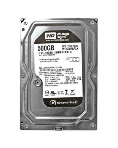 WD Caviar Black 500GB SATA 6Gbps Hard Drive for Desktop Computers