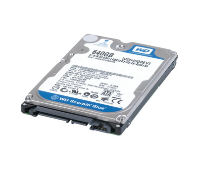 WD6400BEVT - WESTERN DIGITAL 640GB 5400RPM SATA 2.5" HDD