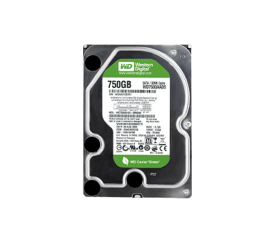 WD7500AADS - WESTERN DIGITAL 750GB 7200RPM SATA 3.5" HDD