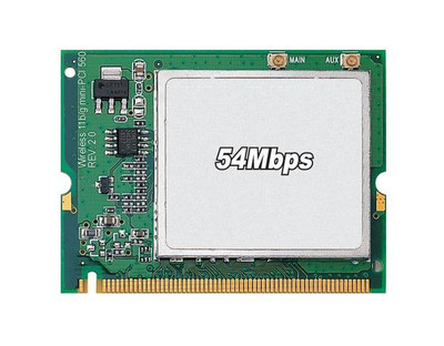 WM3B2915ABGRW - Intel PRO/Wireless 2915ABG Dual Band 2.4GHz / 5GHz 54Mbps IEEE 802.11a/b/g Mini PCI Type 3B Wireless Network Adapter