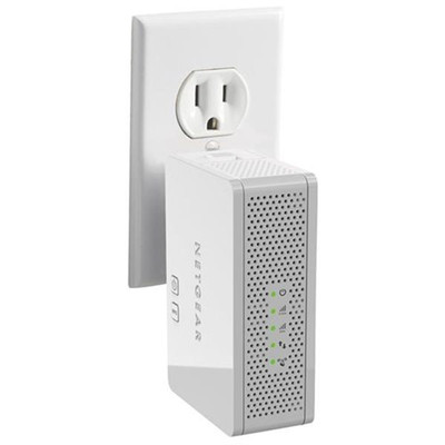 NetGear WN3500RP-100PES Dual Band WiFi Range Extender for Wall Plug, Universal, Compatible with Various Devices