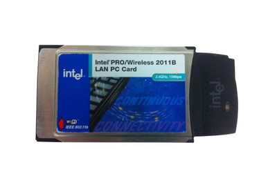 WPC2011BWW - Intel 11Mbps PC Card Wireless Network Adapter