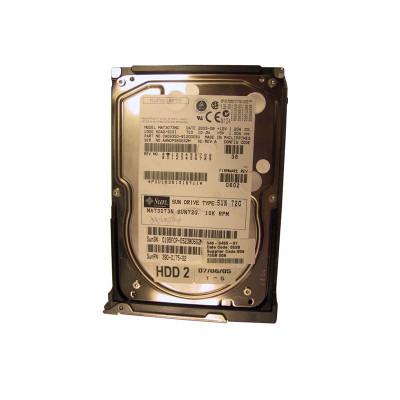 X5263A Sun 73GB 10000RPM Ultra-320 SCSI 80-Pin 8MB Cache 3.5-inch Internal Hard Drive with Bracket Mfr P/N X5263A