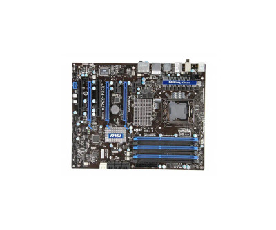 X58A-GD65 - MSI Desktop Motherboard Intel Chipset ATX Socket B LGA-1366 24GB DDR3 SDRAM Serial ATA/300, Serial ATA/600 Yes 7.1