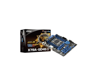X79A-GD45-Plus - MSI X79A-GD45 Plus Desktop Motherboard Intel X79 Express Chipset Socket R LGA-2011