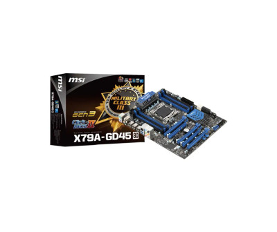 X79A-GD65-8D - MSI Socket LGA 2011 Intel X79 Chipset DDR3 8x DIMM 4x SATA 6.0Gb/s ATX Motherboard