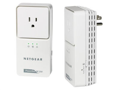 XAVB2501 - NetGear 200Mbps Single-Port RJ-45 Powerline Adapter Kit
