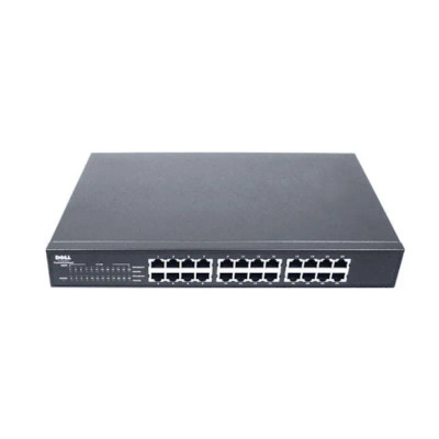 XJ146 - Dell 24-Port Fast Ethernet Network Switch