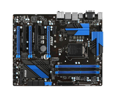 MSI Z97S SLI PLUS LGA 1150 Intel Z97 ATX Motherboard for 4th/5th Gen CPUs - DDR3, 8x SATA 6.0Gb/s