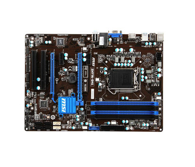 ZH77A-G41 MSI Socket LGA 1155 Intel H77 Express Chipset Core i7 Processors Support DDR3 4x DIMM 2x SATA 6.0Gb/s ATX Motherboard
