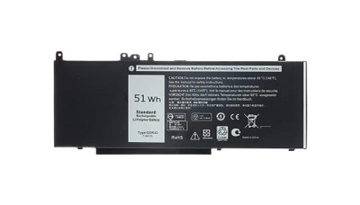 GM510 - Dell 4-Cell 51WHr Laptop Battery