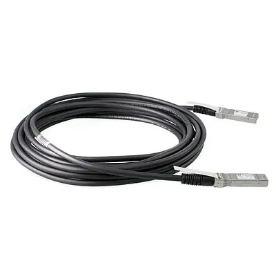 HP 5m X240 10g SFP+ to SFP+ Direct Attach Cable for high-speed data transfer in networking applications