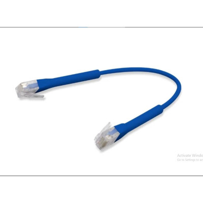 Ubiquiti RJ-45 Ethernet Patch Cable in Blue - Compatible with Ubiquiti Networks - Ideal for Networking Setups