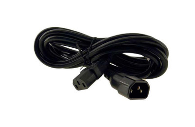 HP 142257-002 8FT 10A IEC320-C14 to C13 AC Power Cable