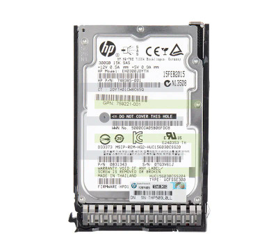 748385-001 - HP 300GB 15000RPM SAS 12Gb 2.5" Hot Swap HDD