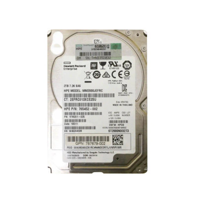 787679-002 - HP 1TB 7200RPM SAS 12Gb/s 2.5" HDD