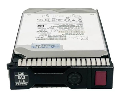 HP 793703-B21 8TB 7200RPM SAS 12Gbps LFF Helium Hard Drive with Tray for ProLiant Servers