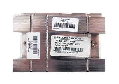 HP CPU Heatsink for ProLiant Bl490c G6 Server - Efficient cooling solution for server CPU