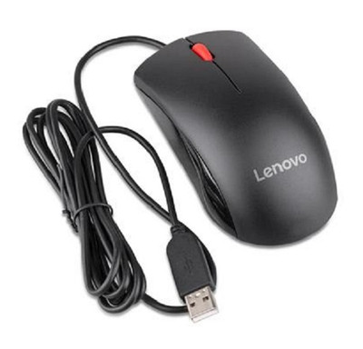 00PH128 - Lenovo Black USB Optical Mouse