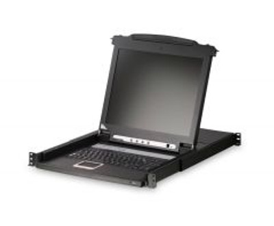 23K4802 - IBM 17-inch 1U Flat Panel Monitor Console Kit 1723-1UX (with U.S. Travel Keyboard)