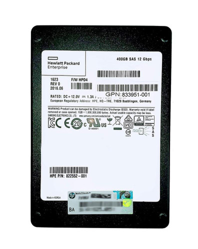 HPE 822552-001 400GB SSD