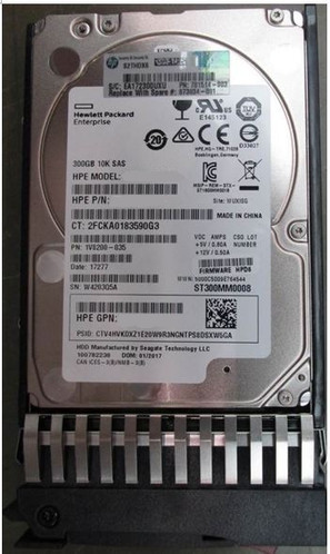 873008-B21 - HP 300GB 10000RPM SAS 12Gb/s 2.5" Hot-Plug HDD