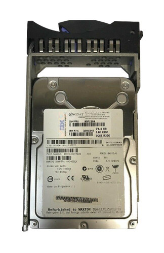 IBM 73.4gb 15000rpm 80pin Ultra-320 SCSI 3.5 Hot Swap Hard Drive for X-Series Servers