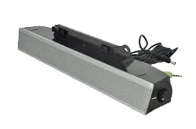 Dell AS501 10W Sound Bar Speaker for Ultrasharp LCD Monitors - Enhance your monitor with powerful audio integrati