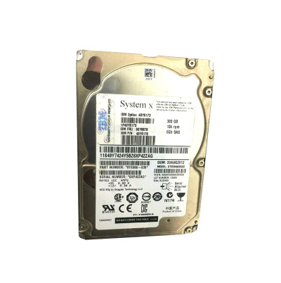 IBM 90Y8878 300GB 10K RPM SAS 6Gbps 2.5Gen2 Hot Swap HDD