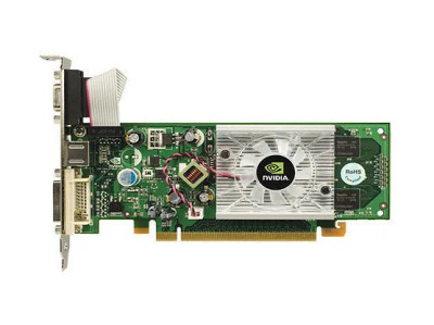 HP Nvidia GeForce 8400 GS 256MB 64-Bit Dual VGA PCI Express x1 Video Graphics Card compatible with DMS-59 monitors