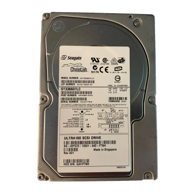 9Y572 - Dell 36GB 10K RPM Ultra160 SCSI 3.5" HDD