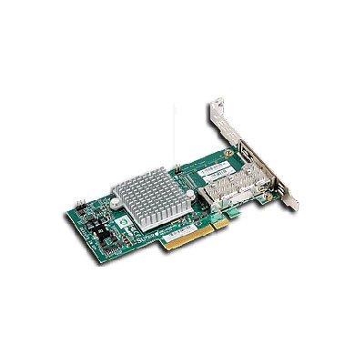 SuperMicro UIO Low-profile Single-Port 40Gb PCI-E 2.0 x8 InfiniBand Card for AOC-UIBQ-M1 servers