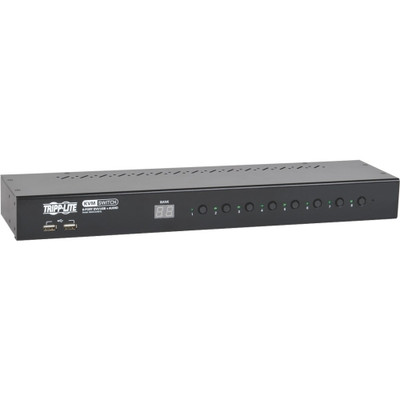 B043-DUA8-SL - TRIPP LITE 8-Port 1U Rackmount DVI USB KVM Switch